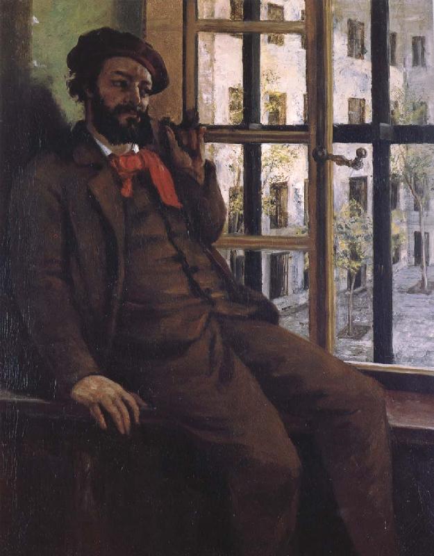 Gustave Courbet Self-Portrait at Sainte-Pelagie oil painting image